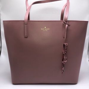 Kate Spade Karla Seton Drive Tote Dusty Peony